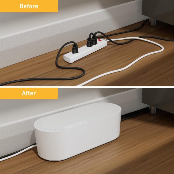 D-Line Cable Management Box Small Black-5
