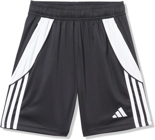 adidas Boys' Athletic Shorts Team Navy Blue/White-0