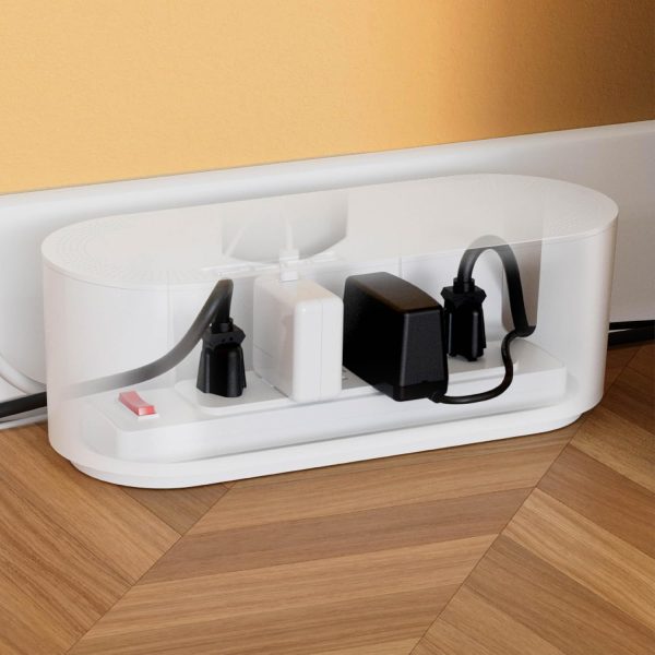 D-Line Cable Management Box Small Black-7